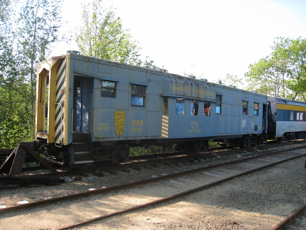 Tilton NH Trail 2010 029.jpg - The other "End of the Line" on the Winnipesauke River Trail is a rail road museum. Cabooses, cabooses, cabooses... guess it IS the end of the line.